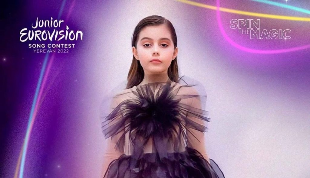 ”Pakëz Diell”, një himn nga Kejtli Gjata në ”Junior Eurovision” 313077581 666540924839490 3718497989098883584 n e1666764559885