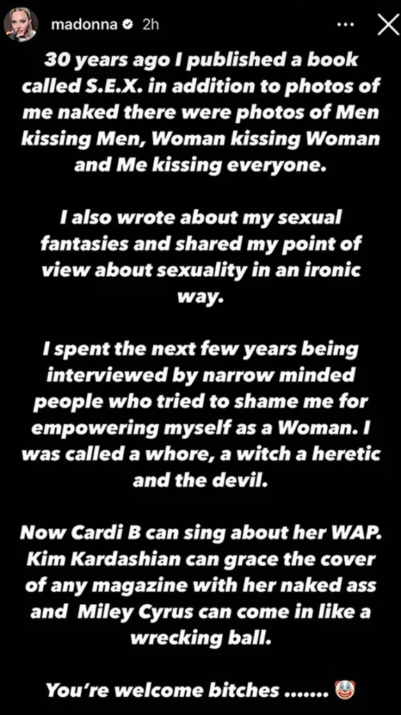 Cardi B përplaset me Madonën në rrjetet sociale 1 640 0 6356719b24e02