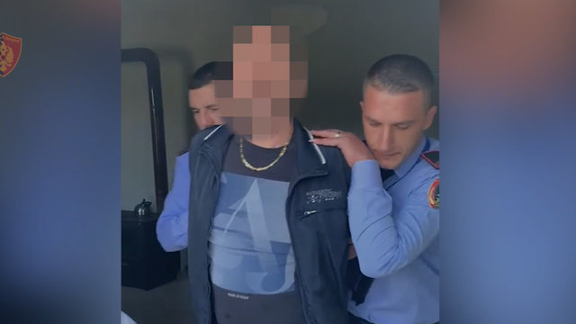 Plagosje me armë zjarri në Tiranë, pamjet e arrestimit të autorit 640 0 800 450 1664969398xdffffpng 269 1664969979