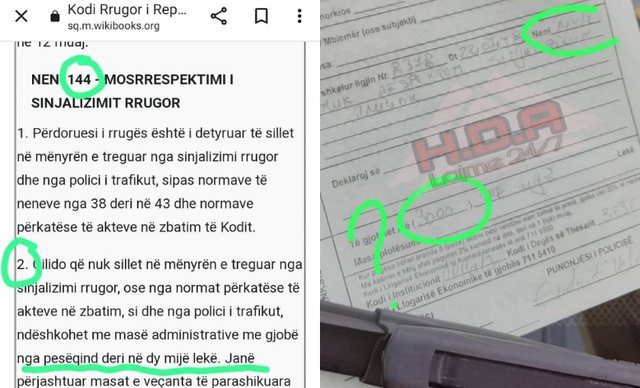 Policia ndëshkon qytetarin me 30 mijë lekë edhe pse ligji nuk e lejon 640 0 rep 1666097983