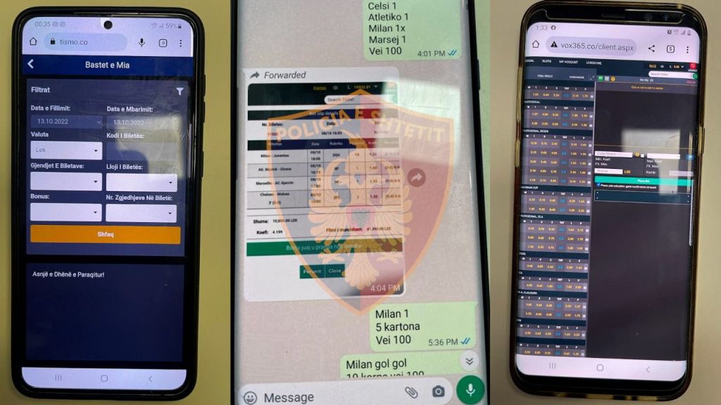 ‘Vëri 100, Milan njish, gol gol’/ Bastet sportive çojnë në pranga tre të rinj në Tiranë 74a4f6be 07f3 421c a2d9 03aae85b60cb