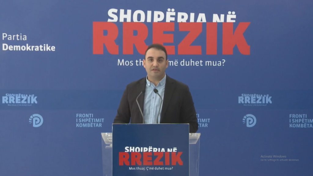 PD, Këlliçi: Qeveria financon fushatën me lekët e inceneratorëve SINK BELO KELLO frame 10 1280x720 1