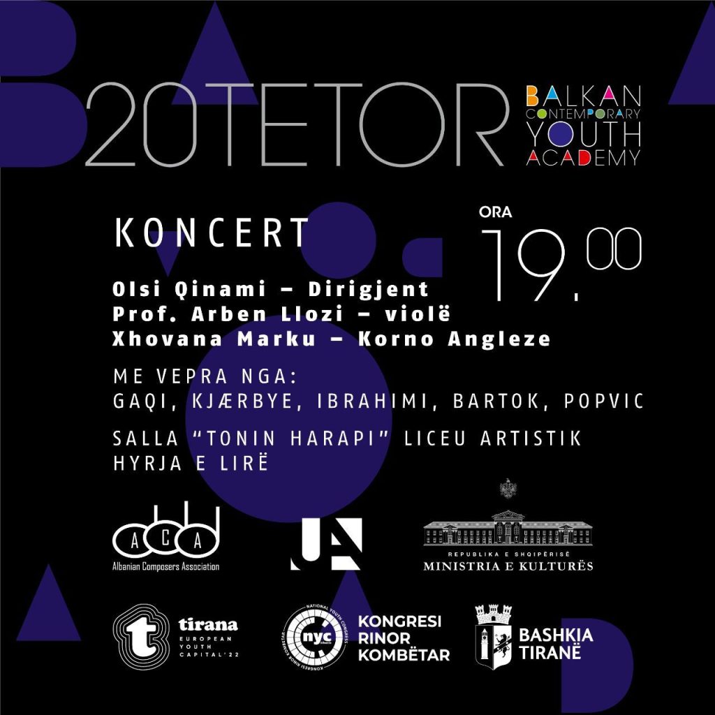 3 ditë koncert për mbështetjen e kompozitorëve të rinj 1 WhatsApp Image 2022 10 20 at 8.26.53 AM