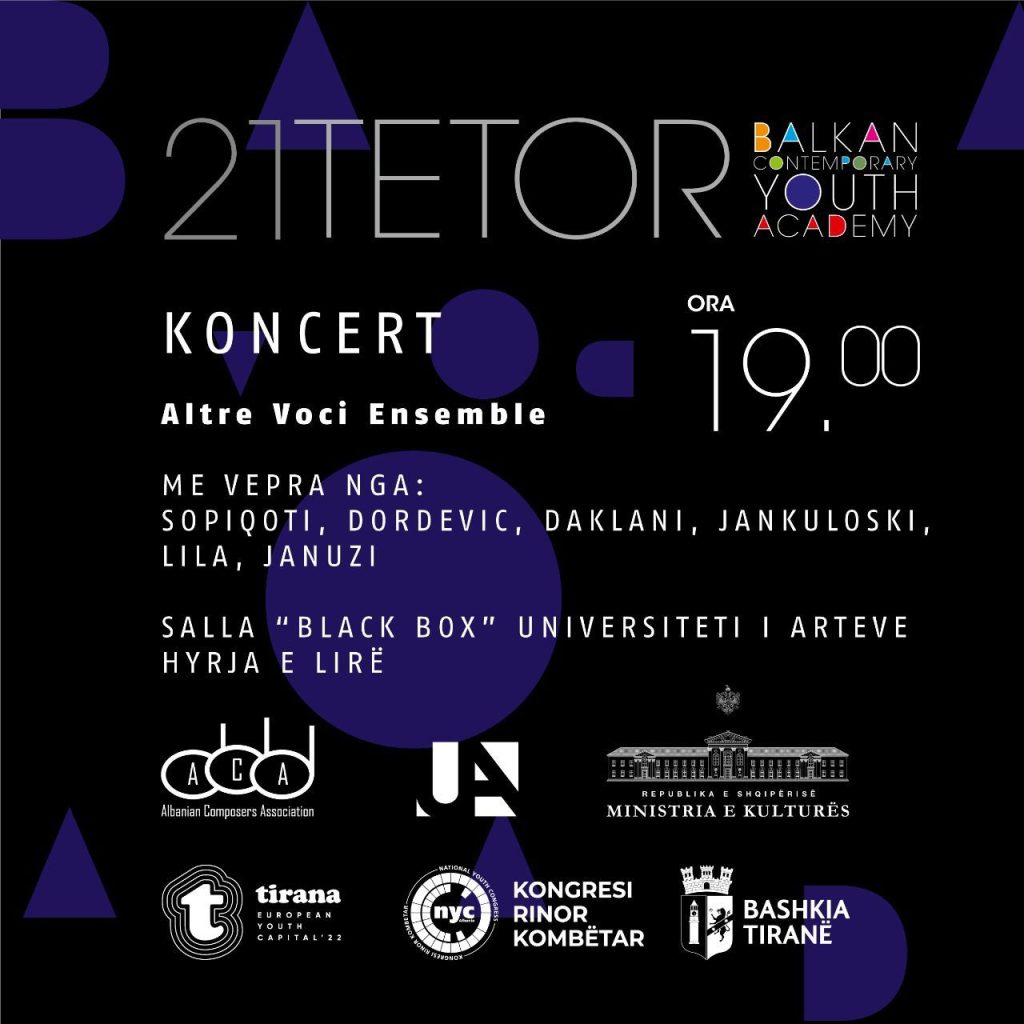 3 ditë koncert për mbështetjen e kompozitorëve të rinj 2 WhatsApp Image 2022 10 20 at 8.26.55 AM