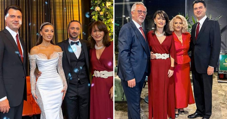 Shkurte Fejza marton djalin, në dasmë edhe Lulzim Basha me gruan basha
