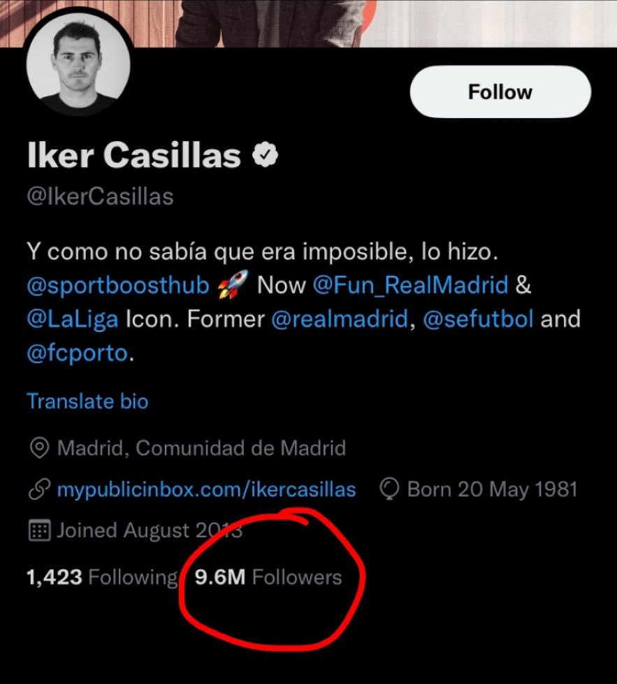 Casillas postoi në Twitter se ishte homoseksual dhe më pas e fshiu atë, ja sa njerëz e bënë 'unfollow' në një orë 3 fa7ec47da11edb3a9a16b9f36703a
