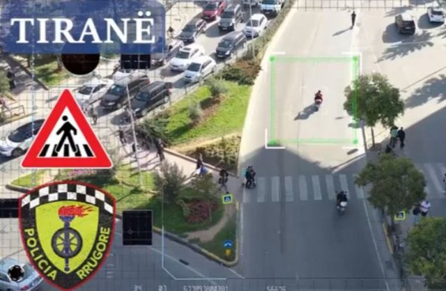 Policia filmon me dron shkelësit e rregullave të qarkullimit rrugor (Video) 640 0 rr t 1667638042