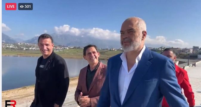 Veliaj dhe Rama në Parkun e ri të Liqenit të Paskuqanit: Dikur me plehra, por sot me 7 ura WhatsApp Image 2022 11 08 at 11.57.13 AM