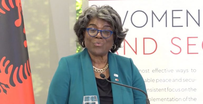 Mesazhi i fortë i ambasadores së SHBA-ve në OKB: Gratë po çmontojnë status-quo-n dhe po çojnë para proceset e paqes ambasadorja 770x396 1