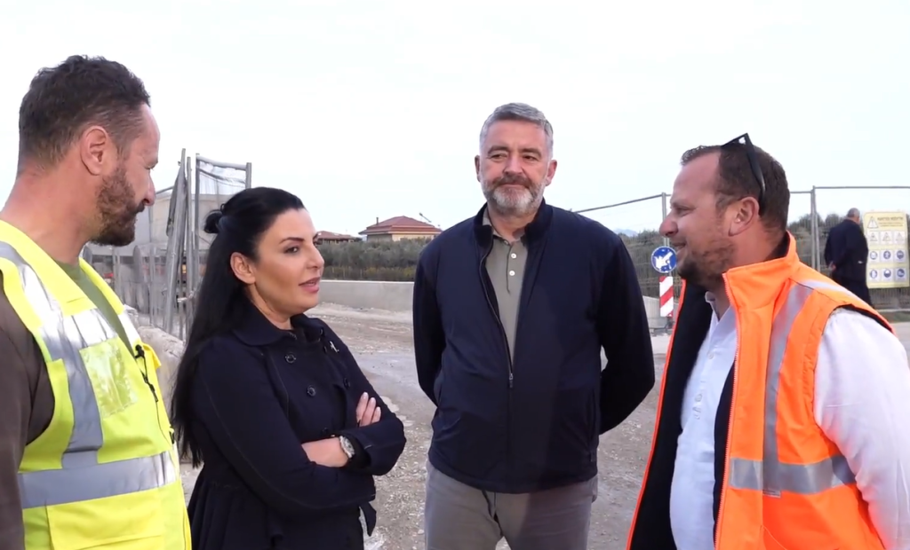 Balluku inspekton punimet për rrugën e aeroportit të Vlorës: Investimet, impakt në të gjithë vendin gh
