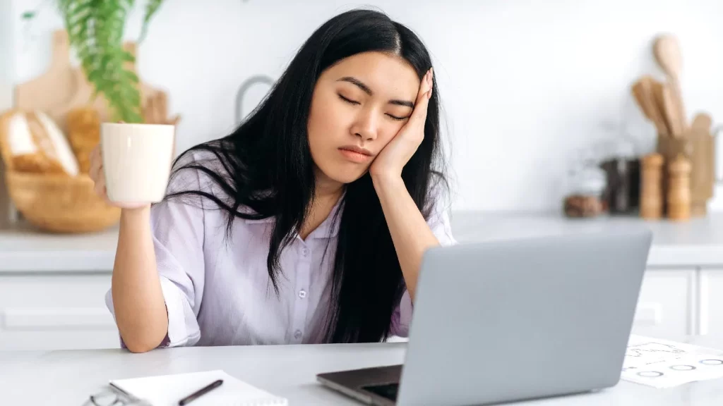 sleepy at work