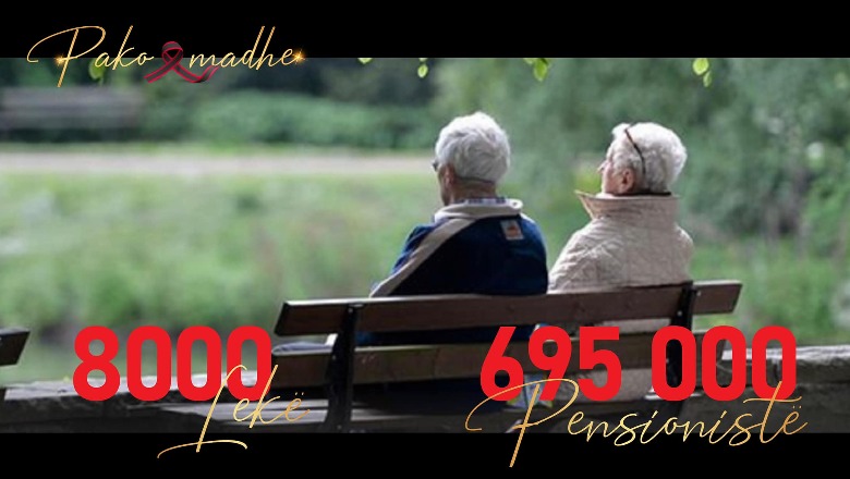 Pakoja e madhe, Rama: 695 mijë pensionistë do të marrin nga 8000 lekë 1672384346 pakojaa
