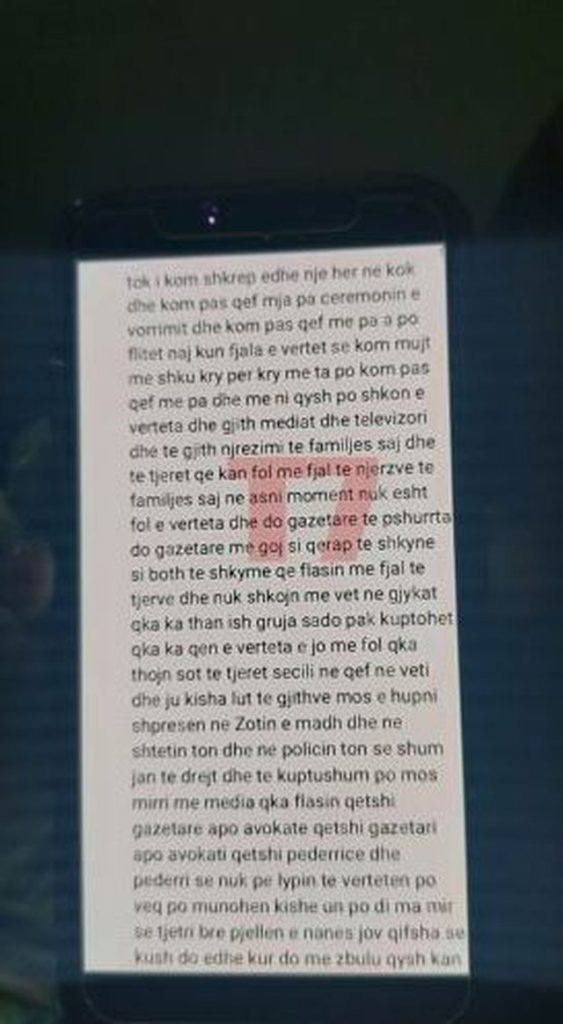 Amaneti i fundit/ Dalin mesazhet e Sokolit dërguar babait para vetëvrasjes: Doja me pa varrimin e Hamides 10 640 0 59 1670004169