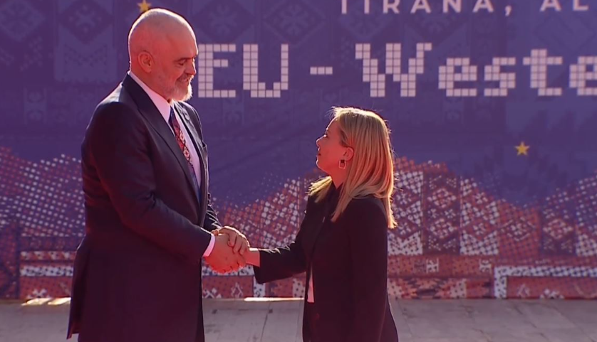 Giorgia Meloni mbërrin në Samit: Shqipëria mund të mbështetet tek Italia Untitled 13
