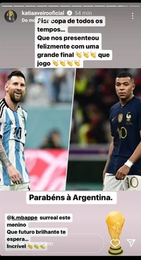 Motra e Ronaldos uron Argjentinën për fitoren, vlerësime edhe për Mbappe 1 aderfi ronaldo mountial 0.jpg 1