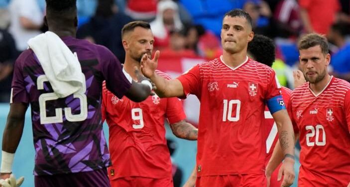 Ndeshja Zvicër-Serbi, ndalohen flamujt e Kosovës dhe Shqipërisë në stadium xhaka 703x375 1