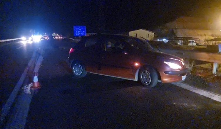 Aksident i frikshëm në afërsi të Rubikut. Makinat përplasen kokë më kokë AKSIDENT 2