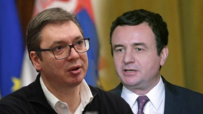 Vuçiç i kthehet Kurtit: Kufijtë nuk na i cakton ti Vucic i kthehet Kurtit