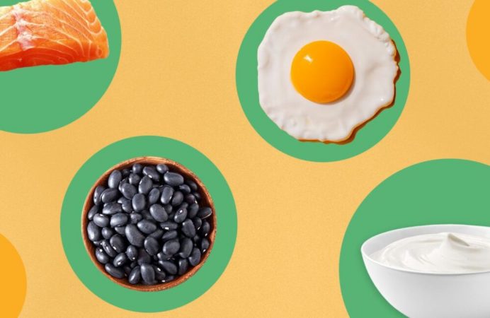 Përse është i domosdoshëm konsumi i proteinave në mëngjes? protein foods cf5eb697d36e4d2a86fa0fd79100913a 1000x650 1 692x450 1