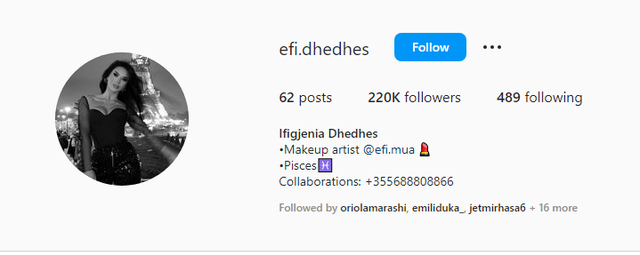 Ja sa ndjekës i janë shtuar Efit pasi hyri në "Big Brother Vip" 1 640 0 efipng 1675185556