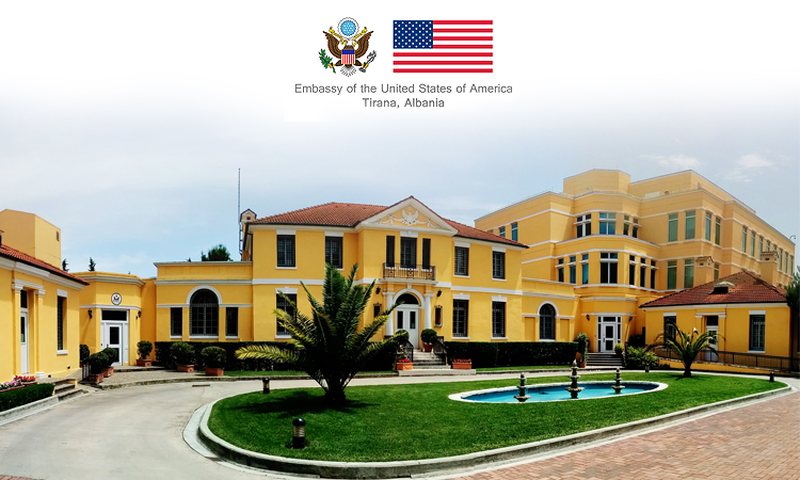 Protesta e Berishës, reagon ambasada e SHBA-së: Ka potencial që të përhapet në rrugët përreth AMBASADA AMERIKANE