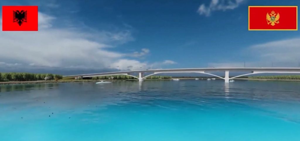 VIDEO/ Ura mbi lumin Bunë, Rama: Shkurton distancën Velipojë-Ulqin, shtysë e re lirisë së lëvizjes Capture 162