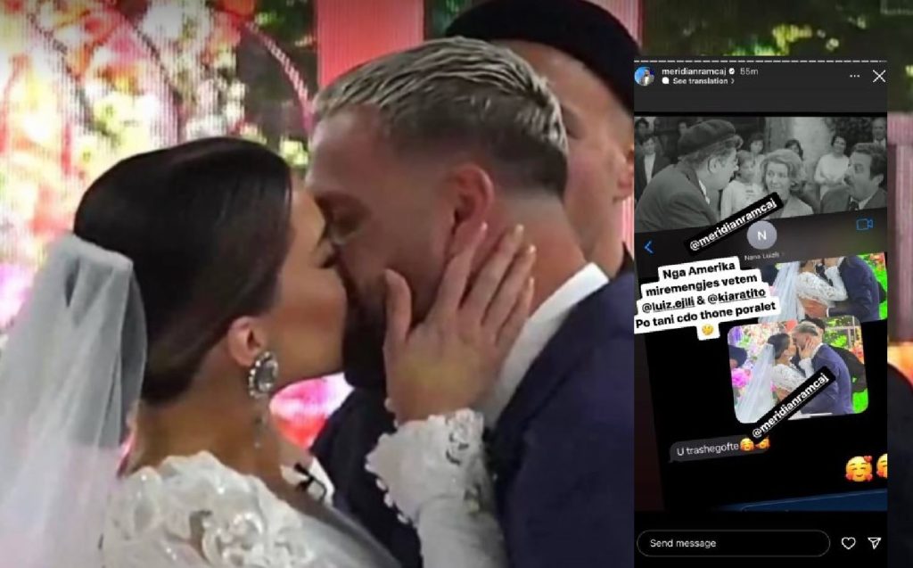Luizi dhe Kiara “martohen”, nëna e këngëtarit thyen heshtjen Capture 6