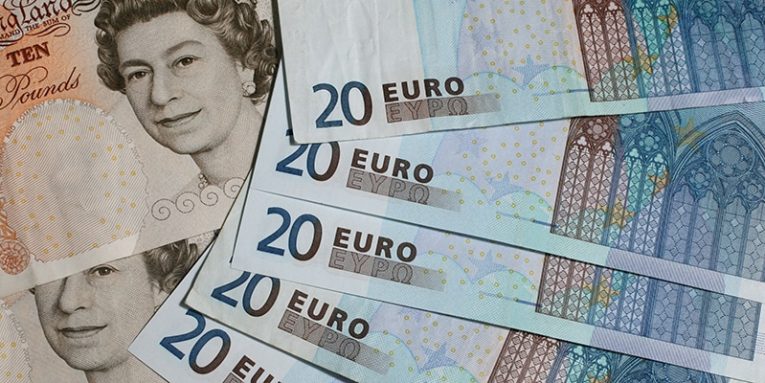 Raporti/ Shumë depozita në monedhën euro, 34.3% e kredive kujdes nga kursi euro e paund 765x383 1