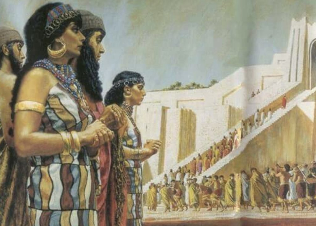 A u vizituan nga jashtëtokësorët Sumerët e lashtë? sumeret