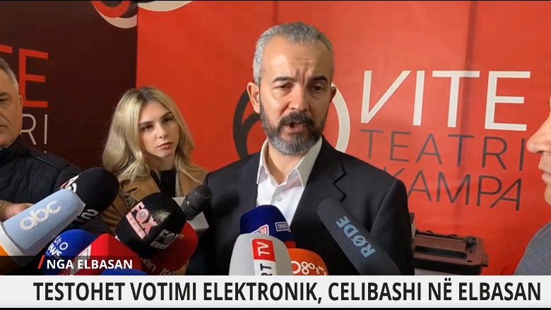 Celibashi: Votimi elektronik në Elbasan, nuk preket nga sulmet kibernetike. 100% i sigurtë 1681812824 Screenshot3