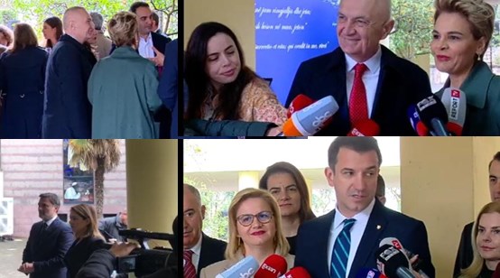 Pashkët Katolike bashkon politikanët. Meta, Alibeaj dhe Veliaj në Katedralen Shën Pali në Tiranë 1 7 1