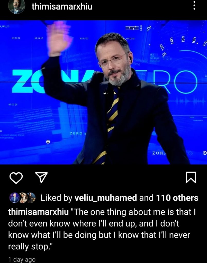 Gazetari Thimi Samarxhi largohet nga Top Media, moderatorja Dafina Hysa imazhi i ri 1 89366C6E 6869 4257 85A2 9989966C2FF8