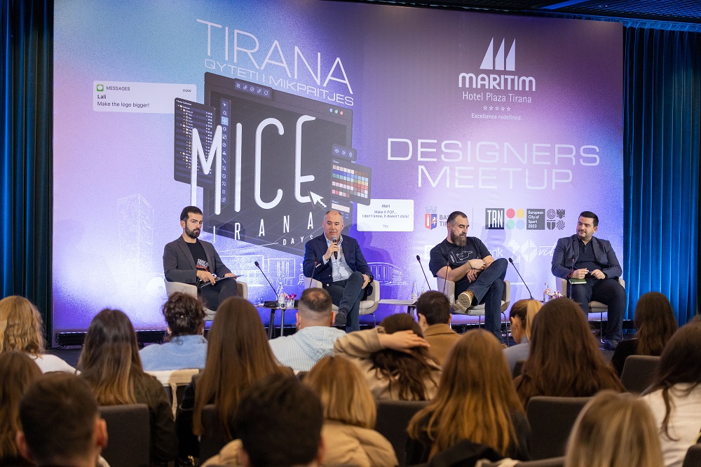 Tirana qëndër eventesh dhe konferencash ndërkombëtare, dizajnerë dhe ekspertë bëhen bashkë për logon e Tirana MICE Designers Meetup MICE 52
