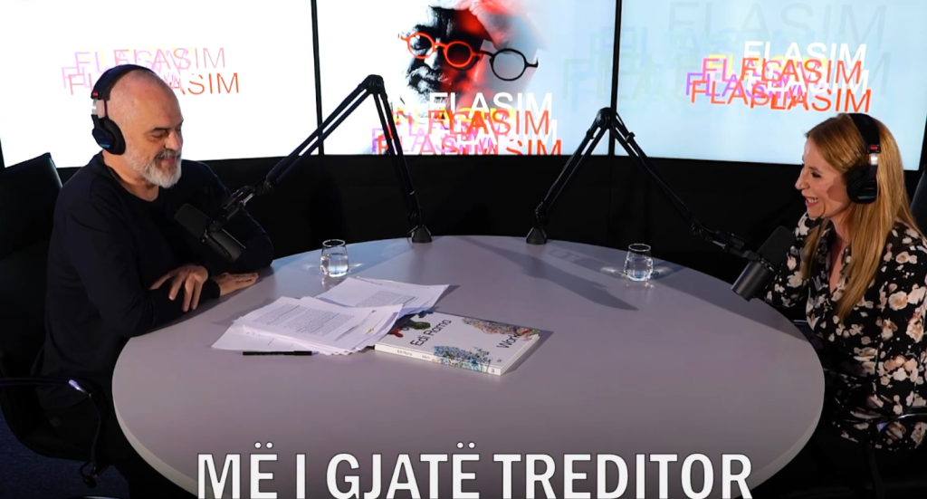 Alice Taylor në podkastin “Flasim” të Ramës: Shqipëria, një vend krejt ndryshe me Anglinë Screenshot 5 1