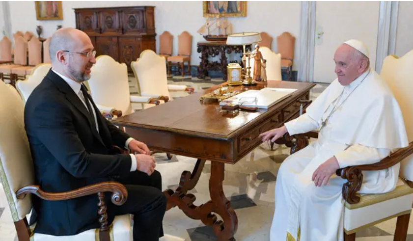 Kryeministri i Ukrainës fton Papa Françeskun të vizitojë vendin Untitled 25