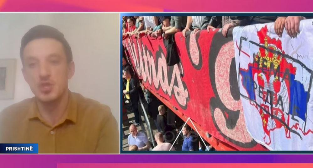 Harta e Kosovës u mbulua nga një flamur serb, gazetari sqaron skandalin që ndodhi në Holandë serbia