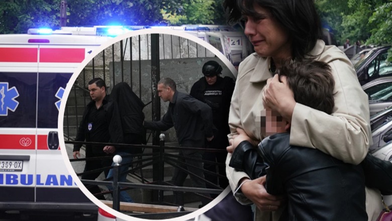Masakër në Serbi, nxënësi qëllon me breshëri plumbash. Viktima 8 të mitur dhe roja i shkollës 1683103416 serbi
