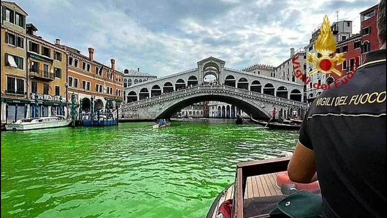Video / Kanali i Madh në Venecia bëhet i gjelbër! Prefekti thërret mbledhje urgjente 1685296026 venecia
