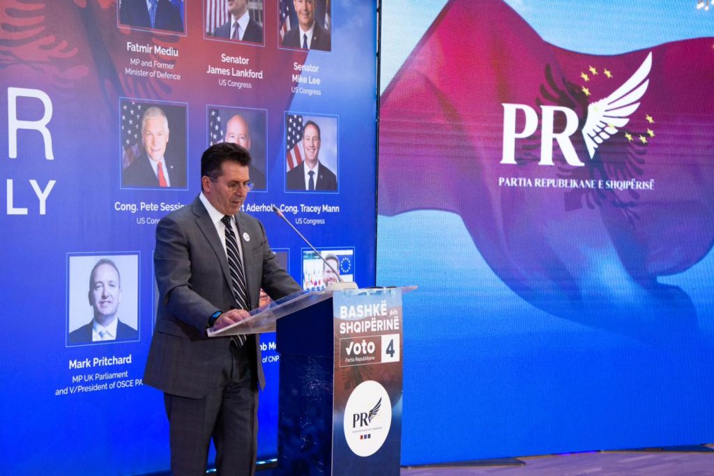Fatmir Mediu bashkëbisedim me kongresmenë amerikanë: Zgjedhjet, mision kundër së keqes 345592162 562358912632887 3921908217944197211 n
