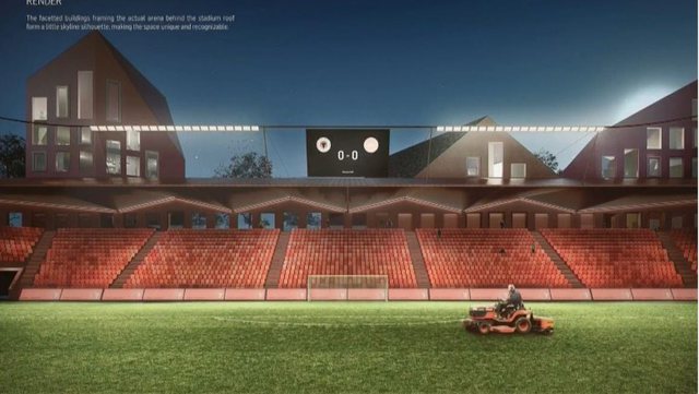 FOTOT / Ky është projekti fitues për stadiumin e ri të Korçës 9 640 0 99 1683036201