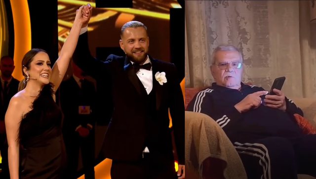 “U gëzova shumë që fitoi”/ Edhe Robert Ndrenika fans i Luizit (VIDEO) Arban Osmani Luizi dhe Robert Ndrenika