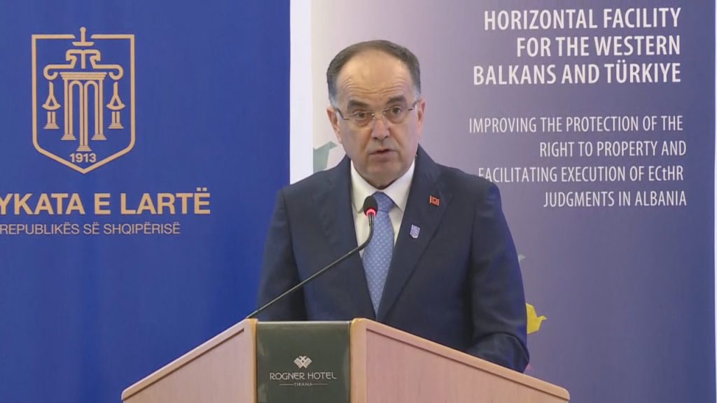 110-vjetori i Gjykatës së Lartë, presidenti Begaj: Qytetarët presin korrigjimin e padrejtësive BEGAJ 1280x720 1