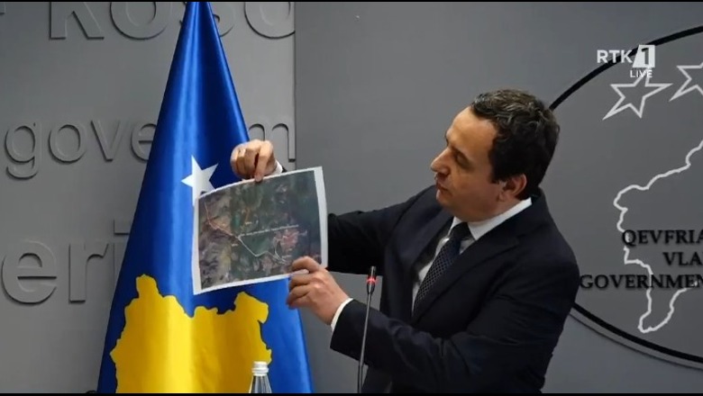 Rrëmbimi i policëve, Kurti publikon hartën: Janë gjetur ushqimet e serbe. Pse nuk reagon KFOR? 1686812689 kurti