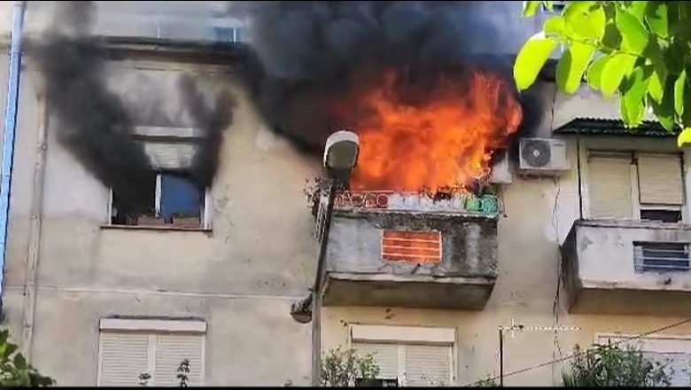 Zjarr në një pallat, asfiksohet një qytetar 1688107270 zjarrshkoder hUljaycdE transformed