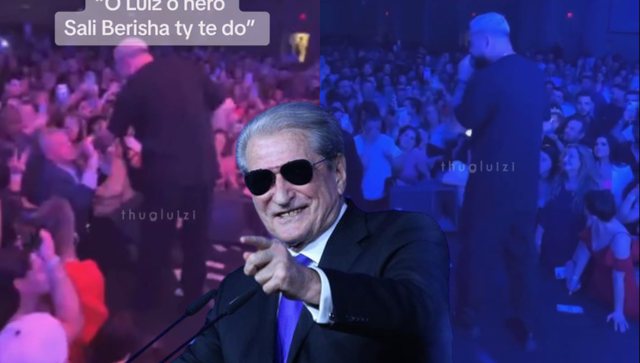 “O Luiz o hero, Sali Berisha ty të do”/ Çfarë i ndodhi Luizit gjatë koncertit në ShBA (VIDEO) 640 0 collage 2023 06 10t093800845 1686386285