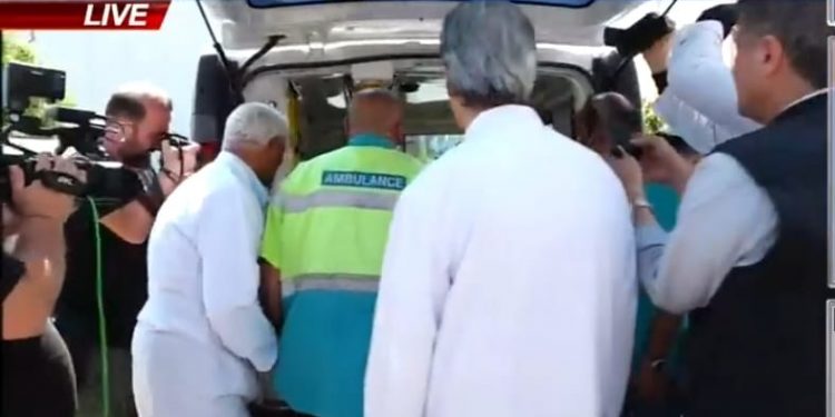 Ambulanca merr trupin e viktimës nga kampi në Manëz, do transportohet në morgun e Tiranës trupi 750x375 1