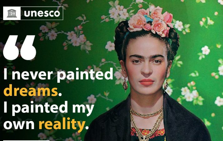 ‘Unë nuk pikturova kurrë ëndrra’, Frida Kahlo piktorja e madhe e psikikës femërore 358533918 648205840688301 2762515357422014966 n e1688645701547 713x450 1