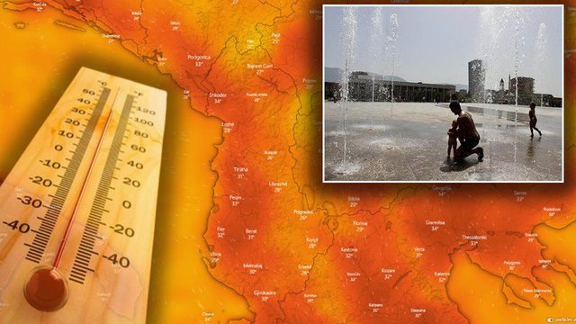 I nxehti ekstrem ‘pushton’ vendin, ja sa pritet të shkojnë temperaturat në fundjavë 640 0 64ba96c8cc3c6