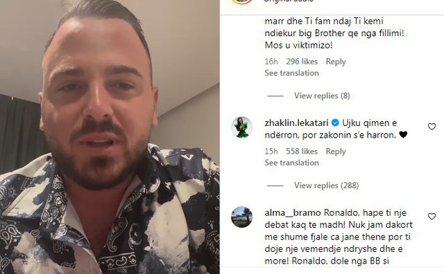 Sherri me Luizin/ Zhaklin Lekatari i del në krah Ronaldos 1 640 0 screenshot 1 1688470669