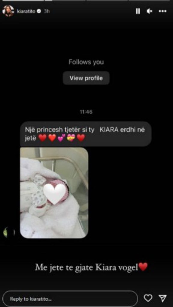 "Një princeshë si ti...", Kiara befasohet nga fansja e saj 1 640 0 screenshot 5 1688649226